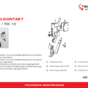 Telenot Riegelkontakt